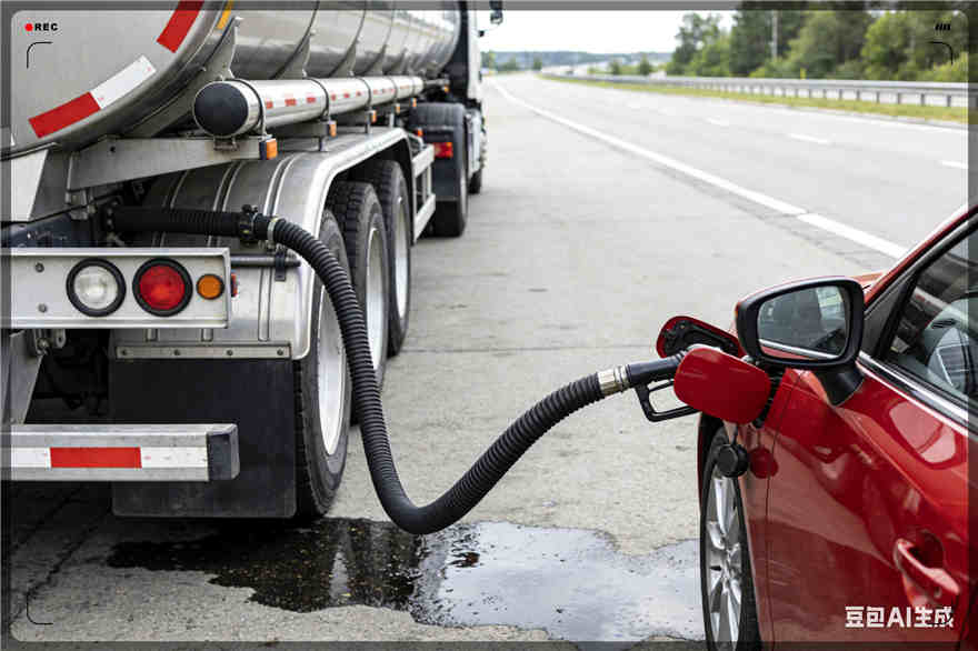 额济纳旗汽车救援送水案例